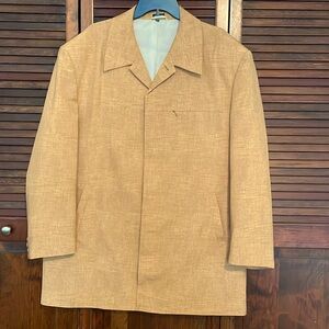 Pronto Men’s Dress Jacket, size XXL, color brownish-gold